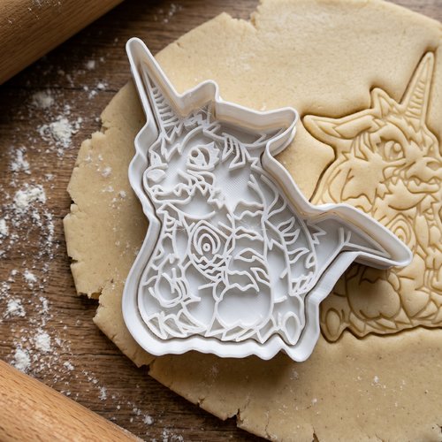 Emporte-pièce monstre fantastique 8cm moule biscuit