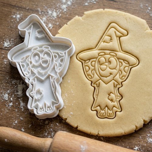 Emporte-piece chien sorciere 8cm - moule biscuit halloween