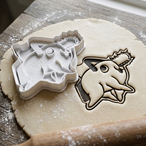 Emporte-piece pochita chainsaw man - moule 8cm