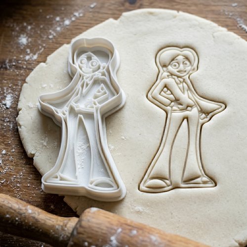 Emporte-pièce danseur disco années 70 - 8 cm