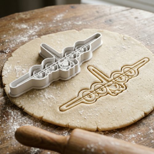 Emporte-pièce géométrique 8 cm moule à biscuit artisanal