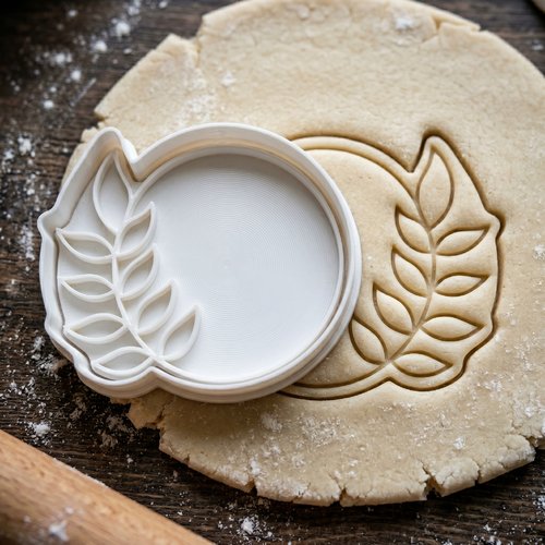 Emporte-pièce épi de blé 8 cm - moule à biscuit artisanal