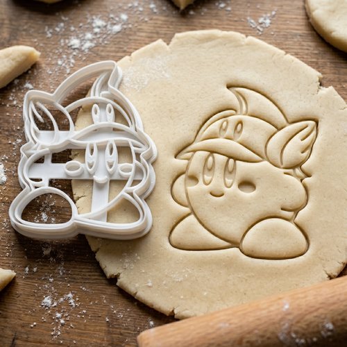 Emporte-pièce kirby 8 cm - moule biscuit artisanal