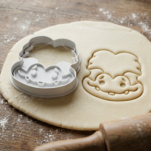 Emporte-pièce monstre mignon 8 cm - moule pâtisserie