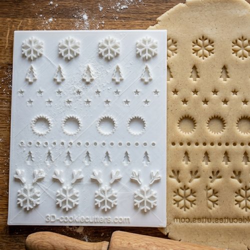 Emporte-pièce noël hiver pour biscuits et sablés