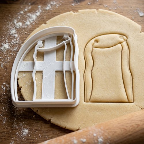 Emporte-piece artisanal 8 cm pour biscuits et patisserie