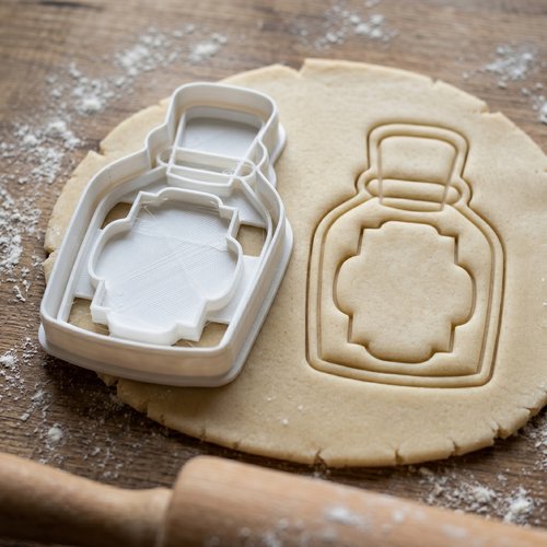 Emporte-pièce bocal 8 cm - moule à biscuit artisanal