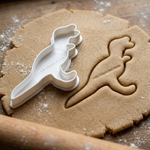 Emporte-piece dinosaure t-rex 8cm - moule biscuit artisanal