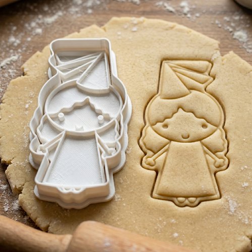 Emporte-pièce petite sorcière moule biscuit