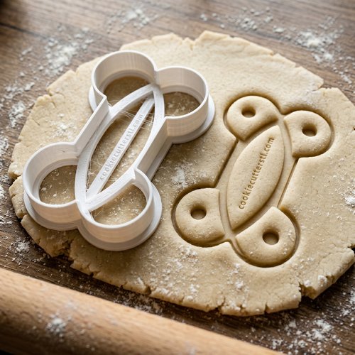 Emporte-pièce os 8 cm - moule biscuit artisanal