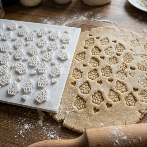 Emporte-pièce cupcake 8 cm - moule biscuit artisanal