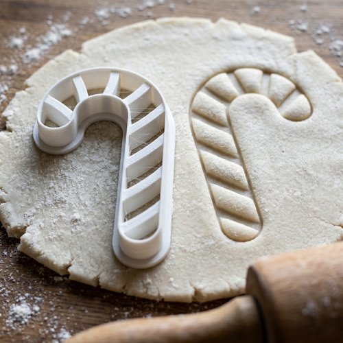 Emporte-pièce sucre d'orge 8cm - moule biscuit noël