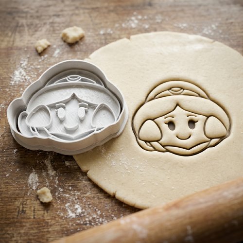 Emporte-pièce princesse orientale 8cm moule à biscuits