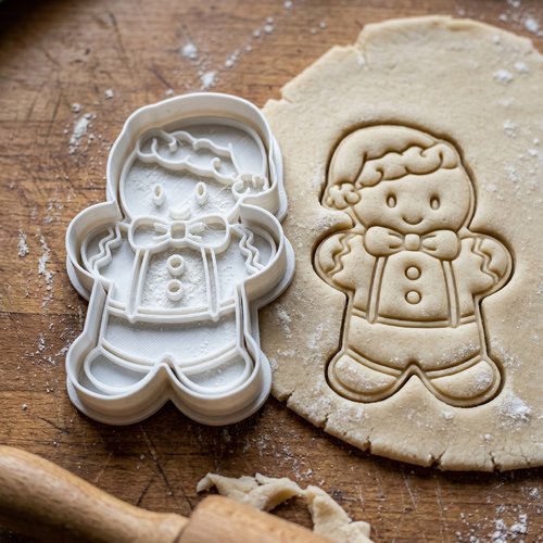 Emporte-piece bonhomme pain epices noel 8cm
