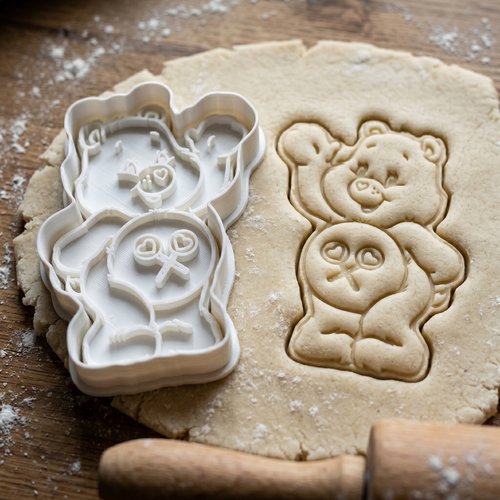 Emporte-pièce ourson 8cm - moule biscuit artisanal