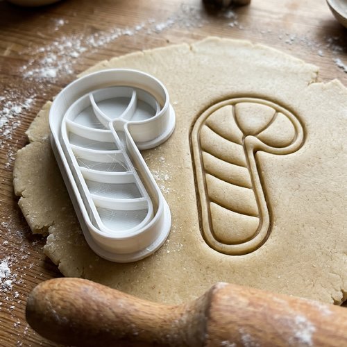 Emporte-pièce sucre d'orge biscuit pâtisserie 8 cm
