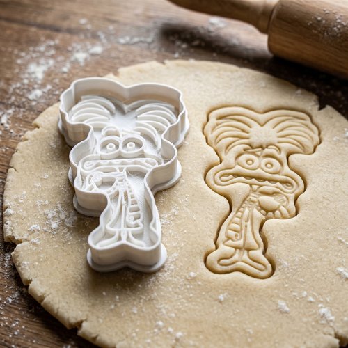 Emporte-pièce savant fou - moule à biscuit artisanal 8cm