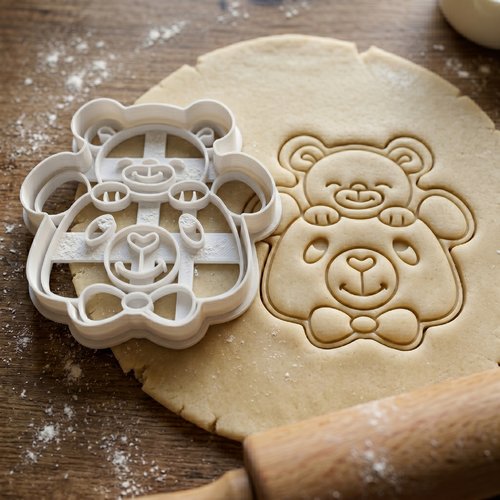 Emporte-pièce oursons 8 cm, moule pâtisserie