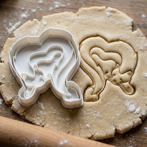 Emporte-pièce chat - moule à biscuit artisanal 8 cm