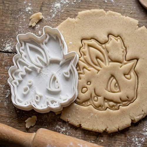 Emporte-pièce bulbizarre 8 cm - moule biscuit et pâtisserie