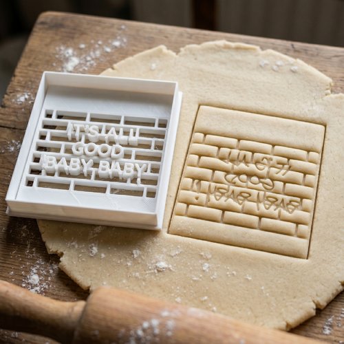 Emporte-piece it's all good baby baby - moule biscuit 8cm