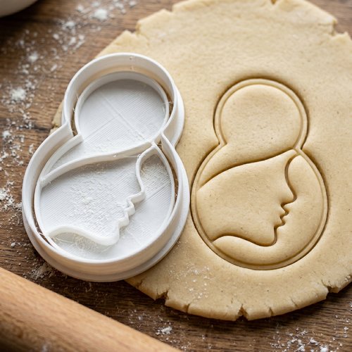 Emporte-pièce mère enfant 8cm - moule pâtisserie