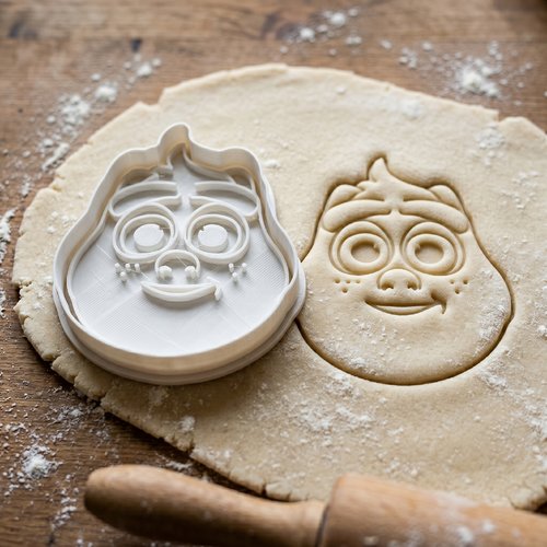 Emporte-piece monstre mignon 8 cm - moule biscuit artisanal