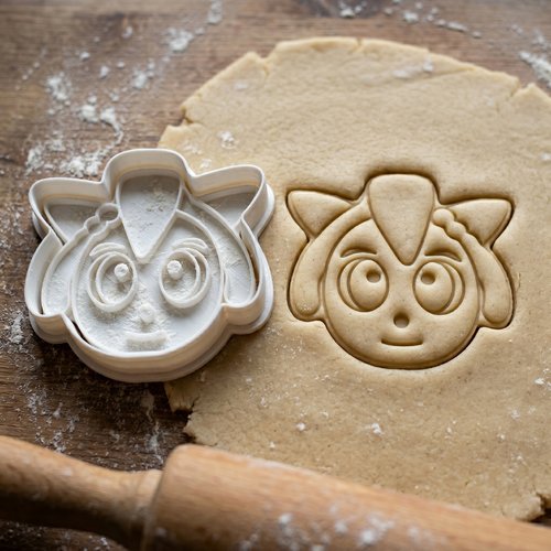 Emporte-pièce visage kawaii 8cm | moule biscuit artisanal