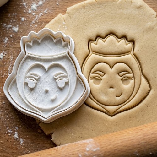 Emporte-pièce reine pour biscuits 8cm - moule pâtisserie