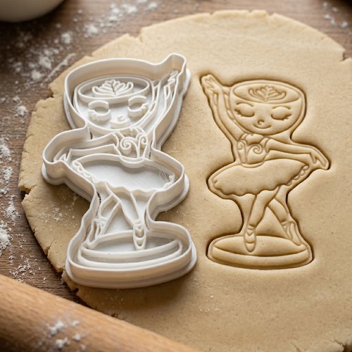 Emporte-pièce danseuse étoile ballerine 8 cm