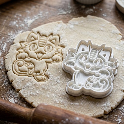 Emporte-pièce miaouss pokémon 8 cm pour biscuits