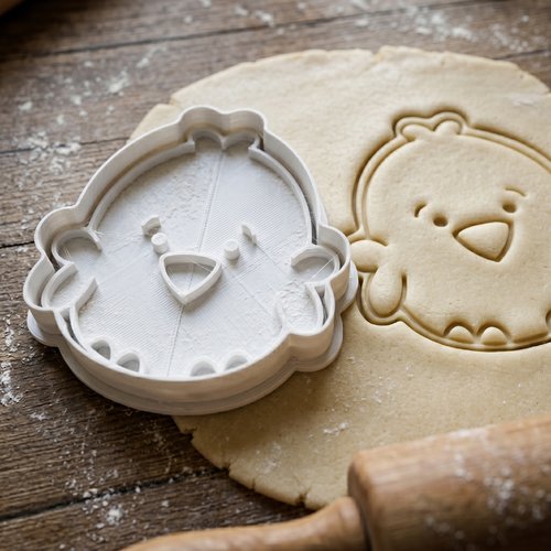 Emporte-piece poussin 8 cm - moule biscuit artisanal