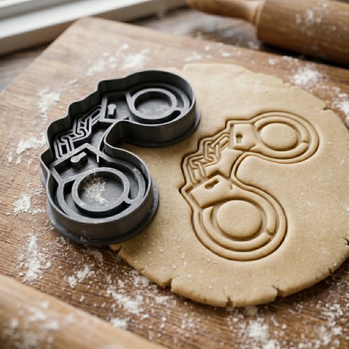 Emporte-piece menottes 8 cm - moule biscuit patisserie