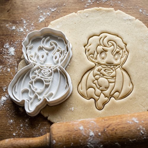 Emporte-piece super-heros 8 cm - moule a biscuit artisanal