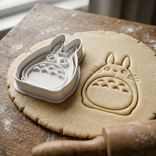 Emporte-piece totoro pour biscuits et patisserie 8cm
