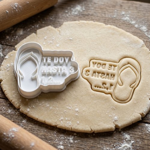 Emporte-pièce biscuit chancla te doy hasta 3