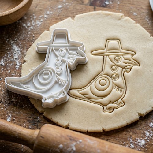 Emporte-pièce docteur de la peste 8 cm - moule biscuit