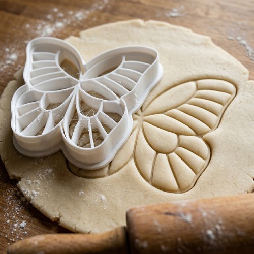 Emporte-pièce papillon 8 cm - moule pour biscuits et pâte à sucre