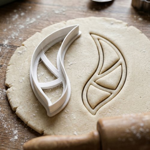 Emporte-pièce artisanal 8 cm - moule à biscuits et pâte à sucre