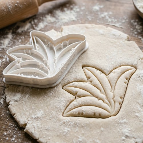 Emporte-pièce aloe vera 8 cm - moule à biscuit artisanal pâtisserie