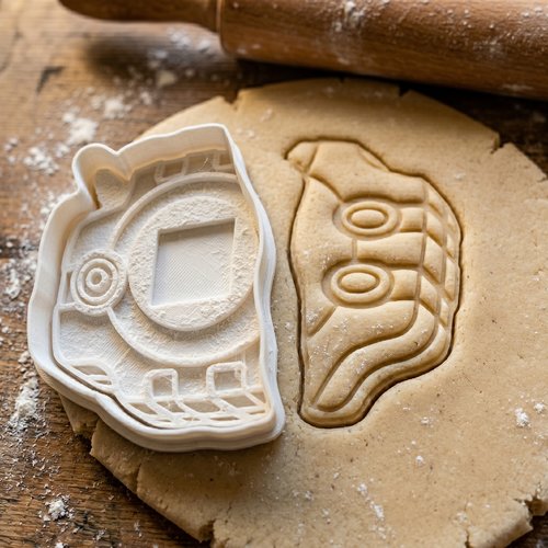 Emporte-piece artisanal 8 cm pour patisserie et biscuits sables