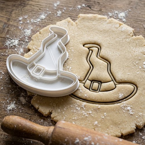 Emporte-pièce chapeau de sorcière 8cm - moule biscuit halloween