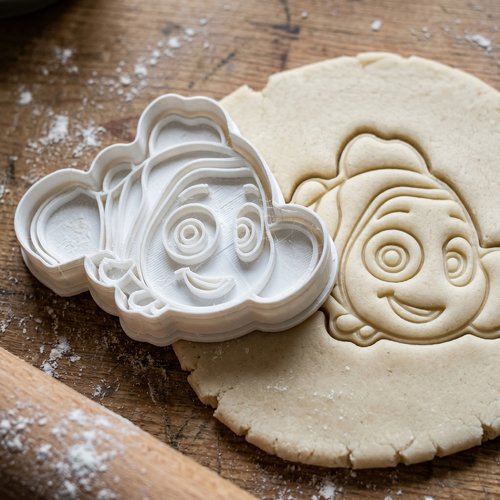 Emporte-pièce poisson clown - moule à biscuits artisanal 8 cm