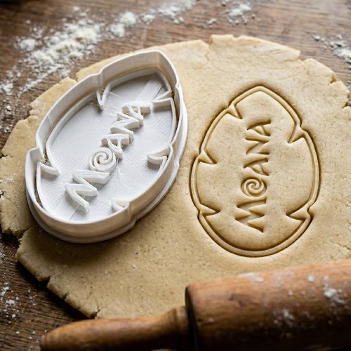Emporte-pièce moana pour biscuits et pâtisserie - 8 cm