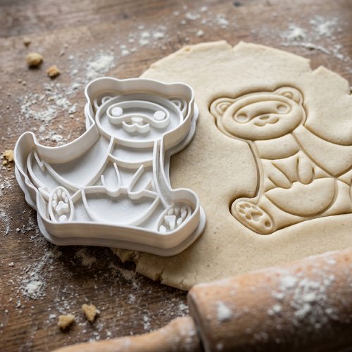 Emporte-pièce furet artisanal 8 cm - moule à biscuits et pâtisserie