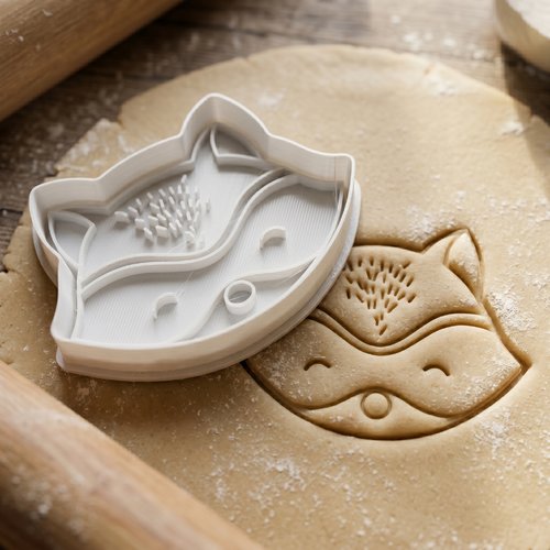Emporte-pièce renard 8cm - moule à biscuit artisanal pour pâtisserie