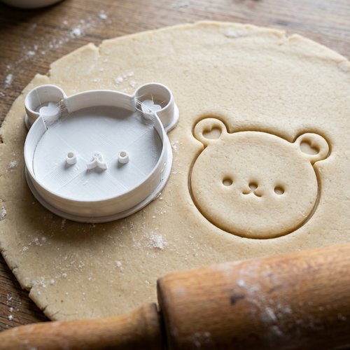 Emporte-pièce ours 8cm pour biscuits et pâtisserie artisanale
