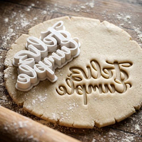 Emporte-pièce anniversaire feliz cumple 8cm - moule biscuit artisanal