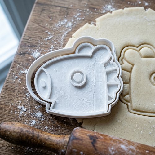 Emporte-pièce mang bt21 pour biscuits et pâtisserie - 8 cm
