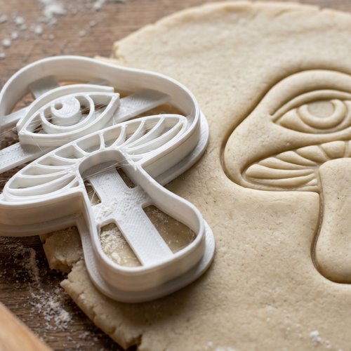 Emporte-pièce champignon avec oeil 8 cm - moule à biscuits artisanal